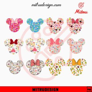 Disney Mouse Ears Easter Free PNG, Cute Easter Kids PNG, Digital Files