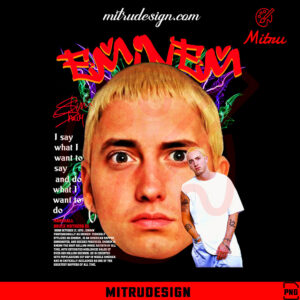 Vintage Eminem Shirt PNG, Slim Shady PNG Digital Download
