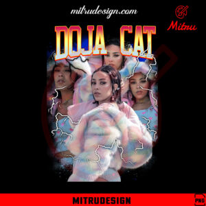 Doja Cat Vintage 90s PNG, Dojas Fan PNG For Shirt