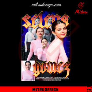 Selena Gomez Vintage Style PNG, Selena Fan Bootleg PNG, Shirts