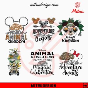 Disney Animal Kingdom Bundle PNG, Adventure Awaits PNG, Disney Safari Vacation PNG