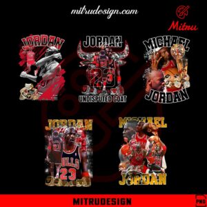 Michael Jordan Bootleg Bundle PNG, Vintage Michael Chicago Bulls 23 PNG, For Shirts