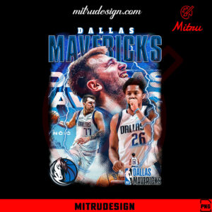 Vintage Dallas Mavericks PNG, Mavericks Basketball Bootleg PNG, Sublimation Design