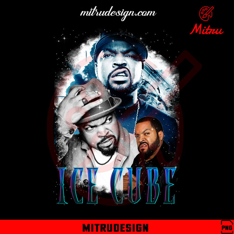 Ice Cube Bootleg PNG, Vintage Rapper 90s PNG, For Tee - mitrudesign.com