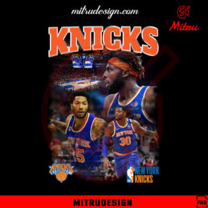 Vintage New York Knicks PNG, NY Knicks Basketball Bootleg PNG, Files