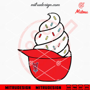Los Angeles Angels Ice Cream Hat SVG, PNG, DXF, EPS Cutting Files