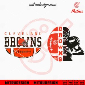 Browns Football SVG, Cleveland Browns SVG, PNG, DXF, EPS, Files For Cricut