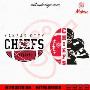 Chiefs Football SVG, Kansas City Chiefs SVG, PNG, DXF, EPS, Layered