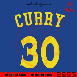 Curry 30 SVG, Stephen Curry SVG, Curry Warriors SVG, PNG, DXF, EPS, For Shirts