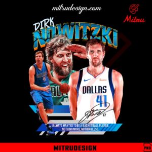 Dirk Nowitzki Bootleg PNG, Dirk Dallas Mavericks PNG, Digital Download File