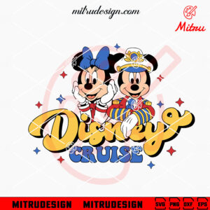 Disney Cruise SVG, Family Cruise Trip SVG, Mickey Cruising SVG, PNG, DXF, EPS, Digital Files