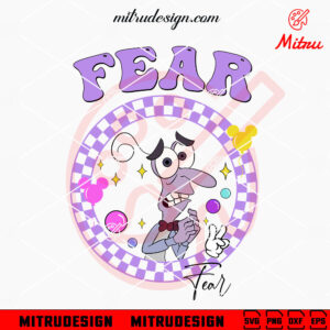 Inside Out Fear Retro Checkered SVG, PNG, DXF, EPS, Cutting Files