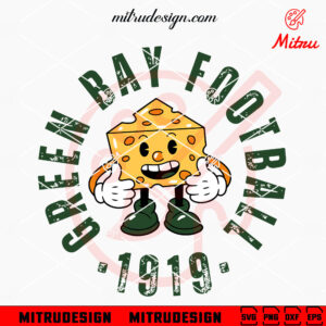 Green Bay Football 1919 SVG, Green Bay Packers SVG, Packers Cheese SVG, Digital Download
