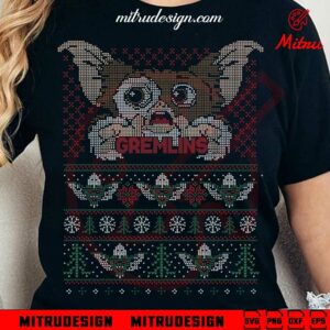 Gremlins Ugly Christmas Sweater SVG, PNG, DXF, EPS, Files
