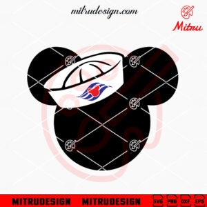 Mouse Head Sailor Hat SVG, Mickey Cruise SVG, Vacation Summer SVG, PNG, DXF, EPS