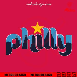 Philly SVG, Philadelphia Phillies SVG, PNG, DXF, EPS, For Shirts