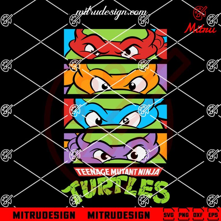 Teenage Mutant Ninja Turtles SVG, TMNT Movie SVG, PNG, DXF, EPS, For ...