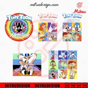 Tiny Toon Adventures Bundle SVG, Cartoon SVG, Buster Bunny SVG, Designs