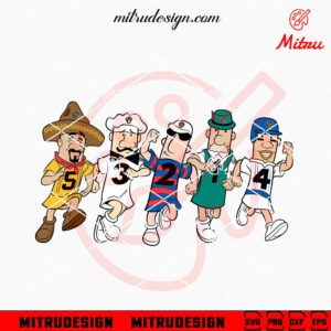 Famous Racing Sausages SVG, Milwaukee Brewers Sausages SVG, PNG, DXF, EPS