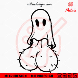 Penis Ghost SVG, Funny Adult Halloween SVG, PNG, DXF, EPS, Files