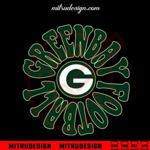 Green Bay Football SVG, Green Bay Packers SVG, PNG, DXF, EPS, Cut Files