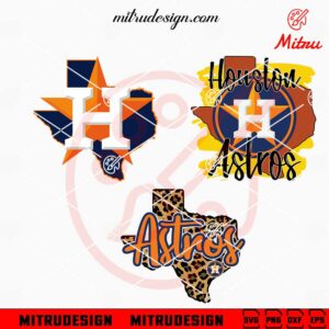 Houston Astros Texas Bundle SVG, PNG, DXF, EPS, Digital Download