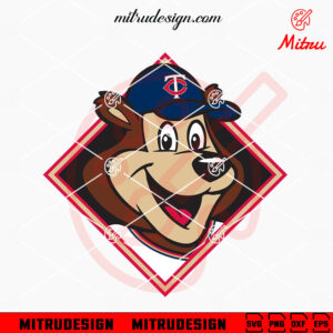 Minnesota Twins TC Bear Mascot SVG, PNG, DXF, EPS, Clipart