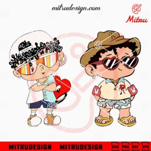 Baby Benito SVG, Cute Bad Bunny SVG, PNG, DXF, EPS, Files