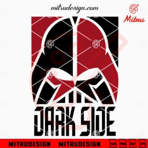 Darth Vader Face Dark Side SVG, Anakin Skywalker SVG, Star Wars SVG, For Shirt