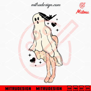 Sexy Ghost SVG, Boo Girl SVG, Funny Booty Halloween SVG, PNG, DXF, EPS