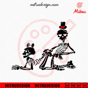 Skeleton Sex SVG, Funny Skeleton Halloween SVG, PNG, DXF, EPS, Files