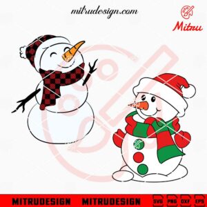 Snowman SVG, Winter SVG, Snowman Christmas SVG, PNG, DXF, EPS, Cricut