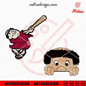 The Swinging Friar SVG, San Diego Padres Mascot SVG, PNG, DXF, EPS, Files