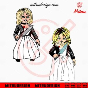 Bride Of Chucky SVG, Child's Play Tiffany SVG, PNG, DXF, EPS, Cut Files