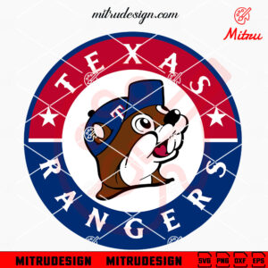 Buc Ees Texas Rangers SVG, PNG, DXF, EPS, Digital Download