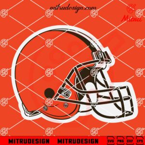 Cleveland Browns Helmet Logo SVG, PNG, DXF, EPS, Cricut