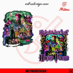 Hocus Pocus Movie PNG, Spooky Witch Horror PNG, Digital Download