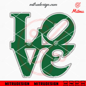 Philadelphia Eagles Love SVG, PNG, DXF, EPS, Digital Instant Download