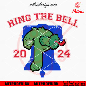 Philadelphia Phillies Ring The Bell 2024 SVG, Phillies Baseball SVG, PNG, DXF, EPS