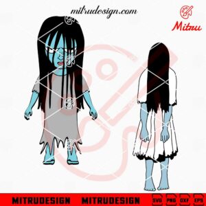 Samara Morgan SVG, The Ring Halloween SVG, Horror Movie SVG, PNG, DXF, EPS