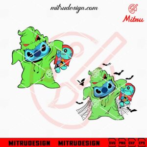 Stitch Oogie Boogie SVG, PNG, DXF, EPS, Cutting Files