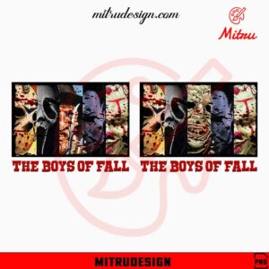 The Boys Of Fall Halloween PNG, Horror PNG, Killers PNG, Clipart