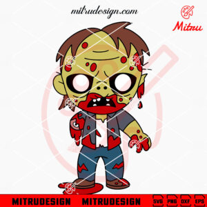 Halloween Zombie SVG, Spooky SVG, PNG, DXF, EPS, Cut Files