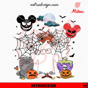 Anxiety Inside Out Halloween Ghost PNG, Sublimation Design