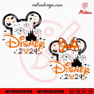 Disney Halloween 2024 SVG, Disneyland Spooky Season SVG, Halloween Vacation SVG