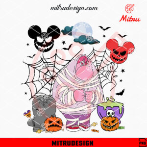 Embarrassment Inside Out Halloween PNG, Embarrassment Spooky Mummy PNG, Design