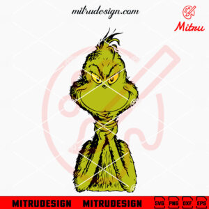 Grinch Pray Hand SVG, Christmas Grinch Funny SVG, PNG, DXF, EPS, Files