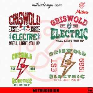 Griswold Electric 1989 Bundle PNG, We Will Light You Up Christmas PNG, Instant Download