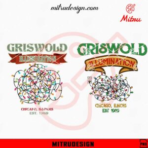 Griswold Illumination PNG, Family Vacation Christmas PNG, Sublimation Design