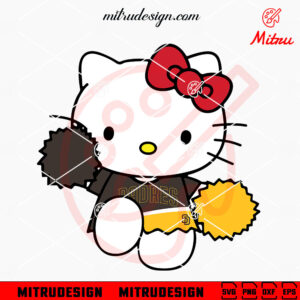 Hello Kitty San Diego Padres Cheerleader SVG, Cute Padres Cheerleading SVG, Digital Download